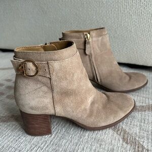 Tory Burch Suede Ankle Boots - size 6